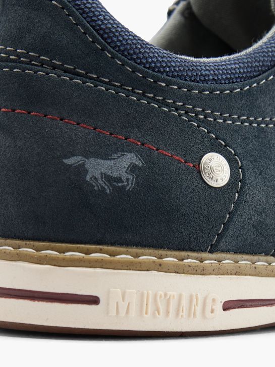 Mustang Buty eleganckie Niebieski 15208 5