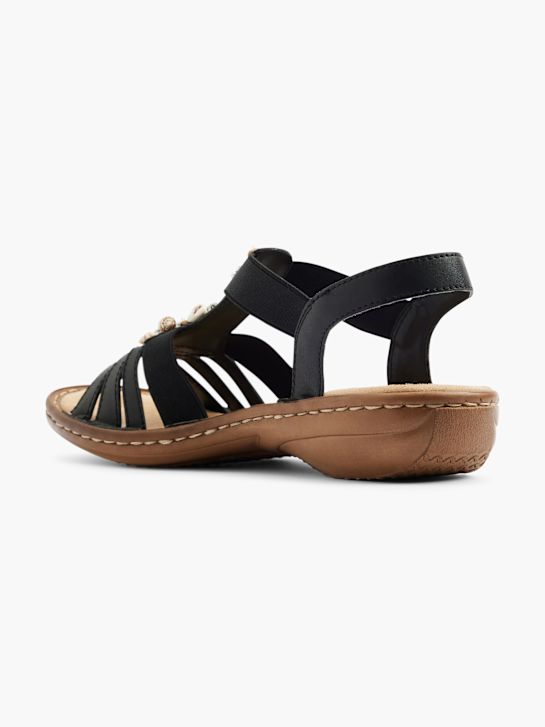 Rieker Sandale Schwarz 17285 3