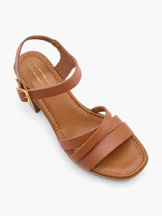 5th Avenue Högklackad sandal Brun 15262 2