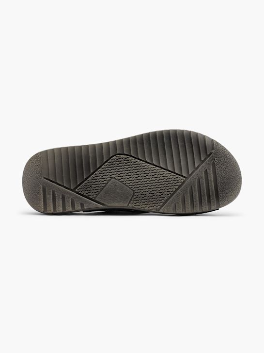 Memphis One Flache Pantolette Schwarz 15278 4