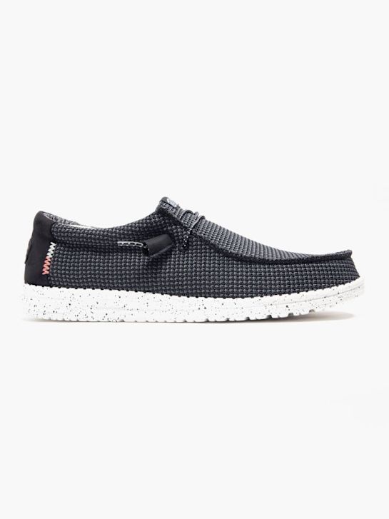 HEYDUDE Moccasin Black 89496 1