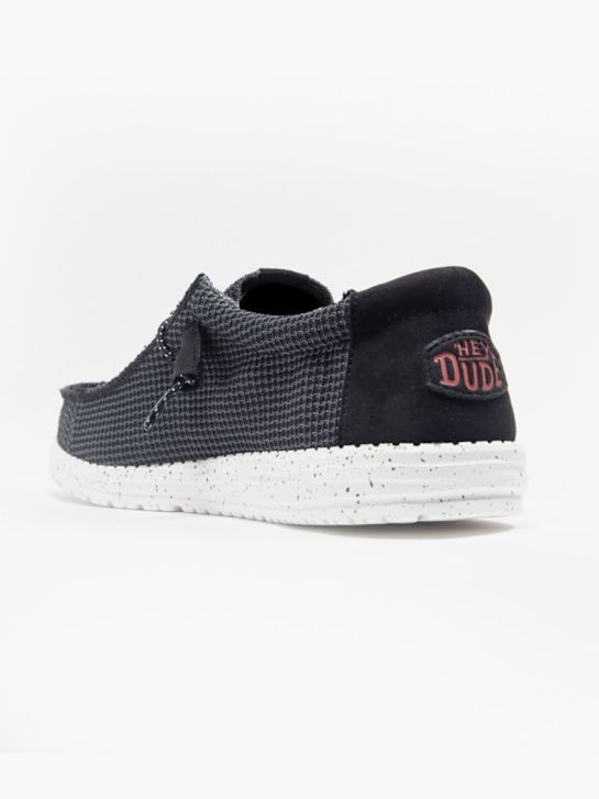 HEYDUDE Moccasin Black 89496 3