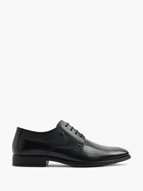 AM SHOE Alkalmi cipő fekete 15327 1