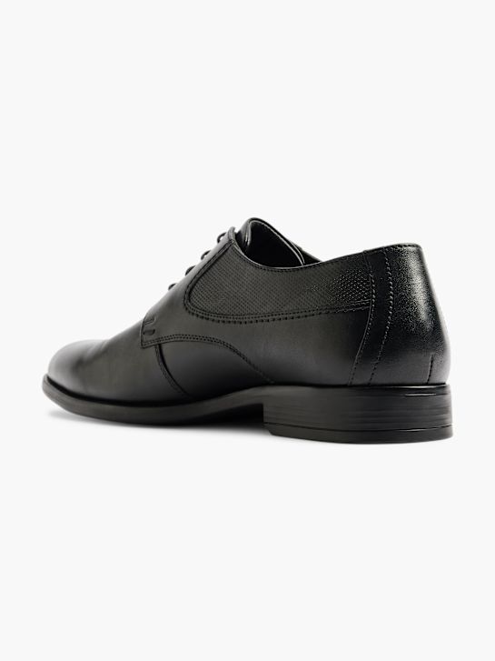 AM SHOE Alkalmi cipő fekete 15327 3