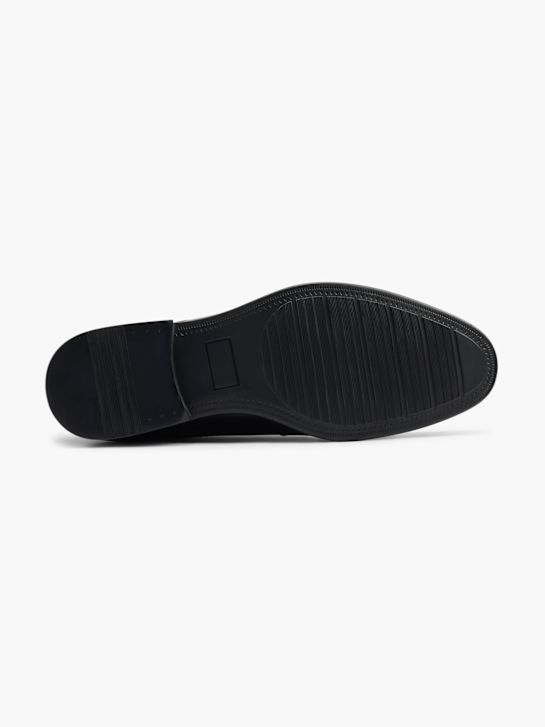 AM SHOE Alkalmi cipő fekete 15327 4