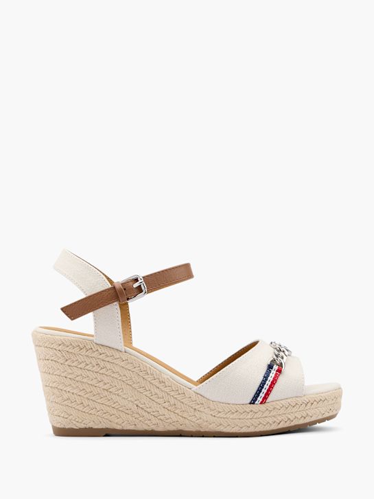 TOM TAILOR Sandálias de salto Beige 15607 1