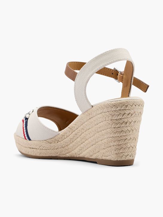 TOM TAILOR Sandale Ecru 15607 3