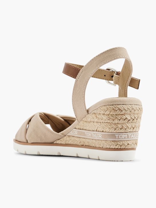 TOM TAILOR Sandale Beige 15612 3