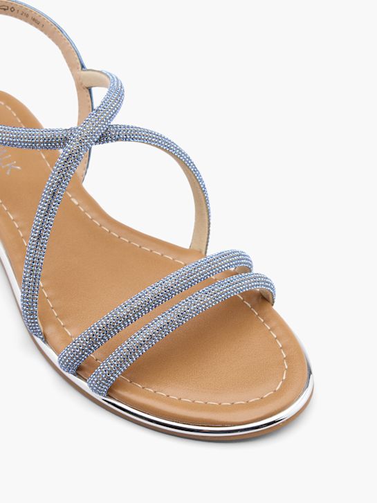 Catwalk Sandale Blau 15652 2