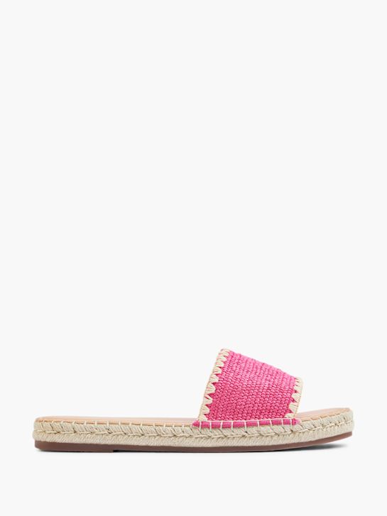 Graceland Flache Pantolette Fuchsia 19343 1