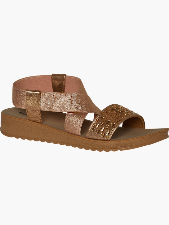 Graceland Sandal Metalik Pembe 72021 1