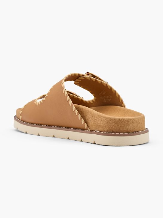 Catwalk Footbed sandal Brown 89942 3
