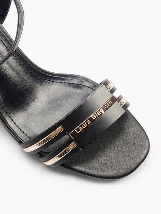 Laura Biagiotti Sandalo con tacco Nero 23447 2
