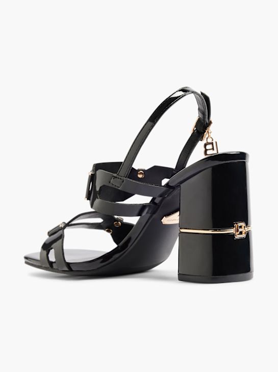Laura Biagiotti Sandalo con tacco Nero 25024 3