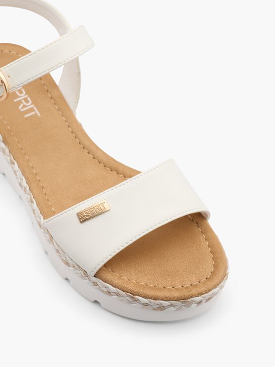 ESPRIT Sandały Off-white 18905 2