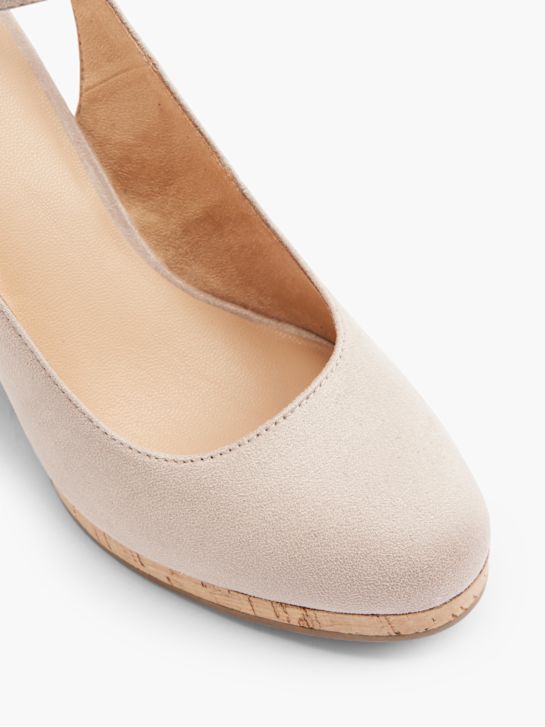 Graceland Décolleté con fibbia Beige 15970 2