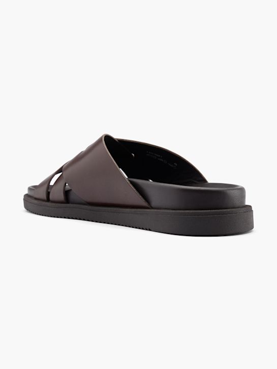 AM SHOE Slip-in sandal Brun 16054 3