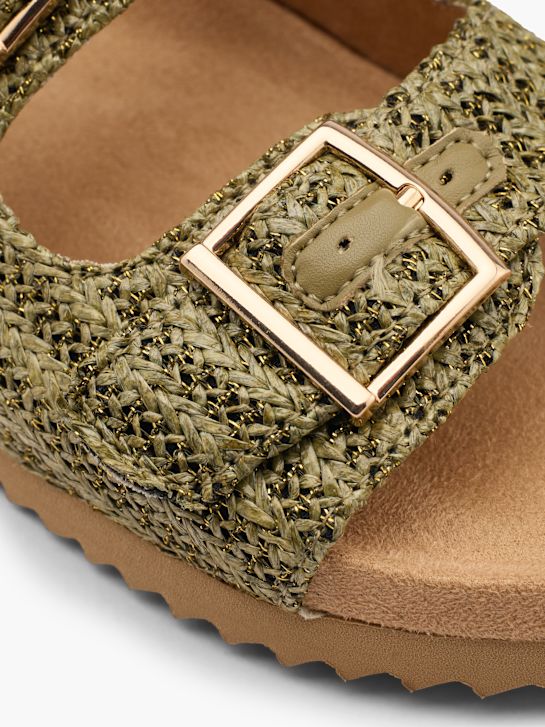 Catwalk Sandalia acolchada Caqui 16920 5