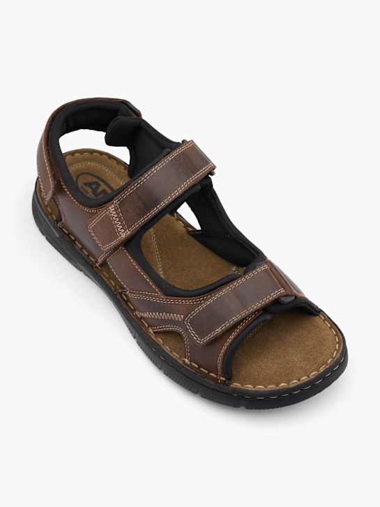 AM SHOE Sandały Brązowy 19263 2