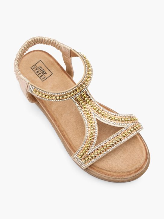 Easy Street Sandale Gold 19081 2