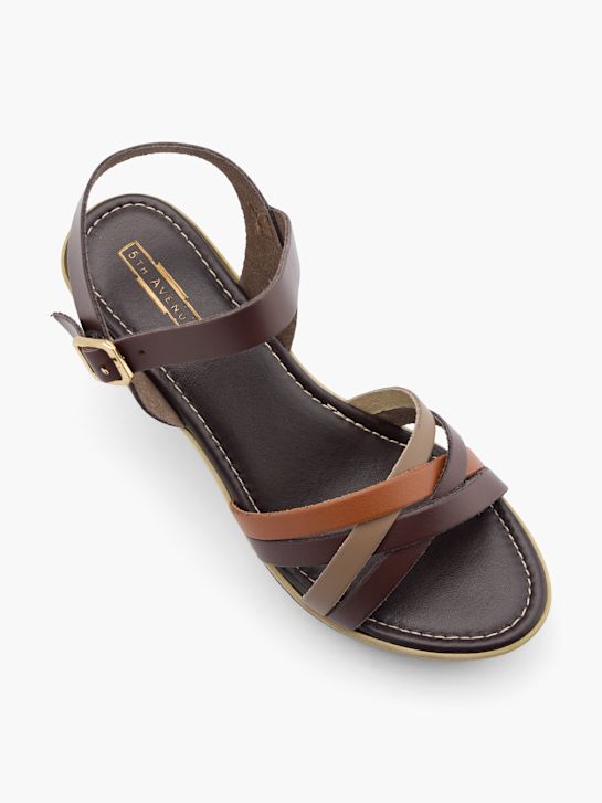 5th Avenue Sandalias de tacón Marrón 19086 2