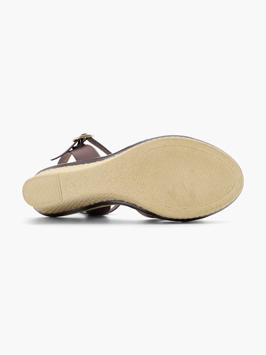 5th Avenue Sandalias de tacón Marrón 19086 4