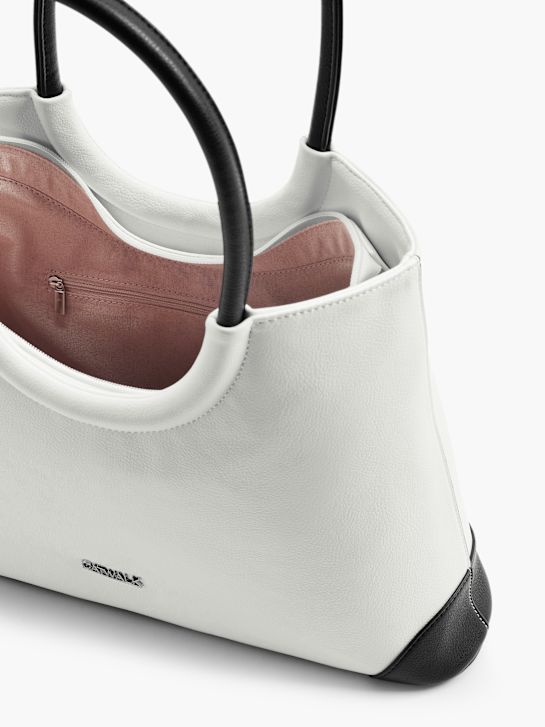 Catwalk Handtasche Weiß 28908 4