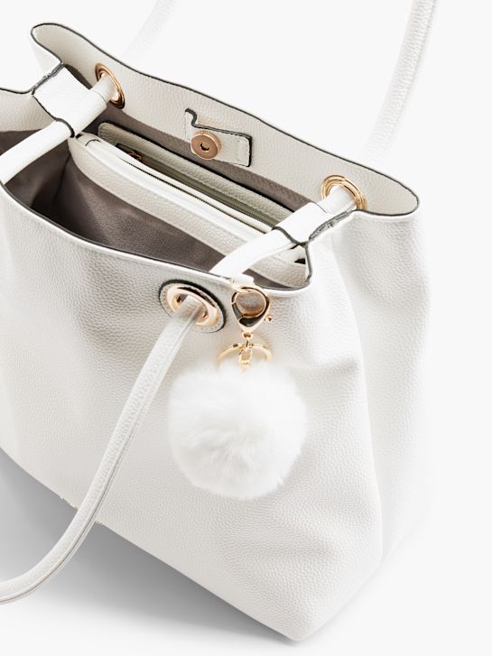 Catwalk Handtasche Weiß 26791 5