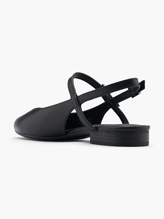 5th Avenue Ballerines Noir 29008 3
