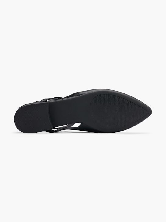 5th Avenue Ballerines Noir 29008 4