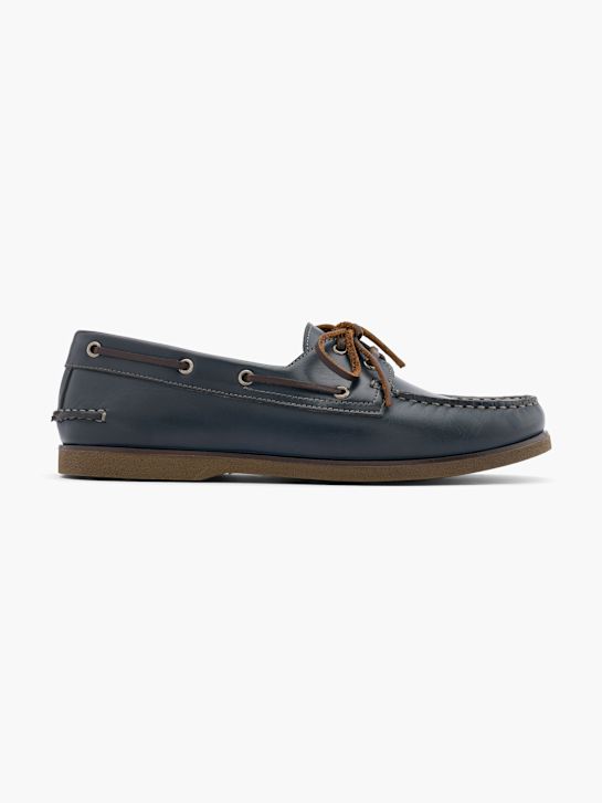 AM SHOE Mocassim Azul 28770 1