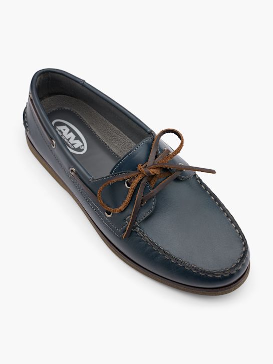 AM SHOE Mocassim Azul 28770 2
