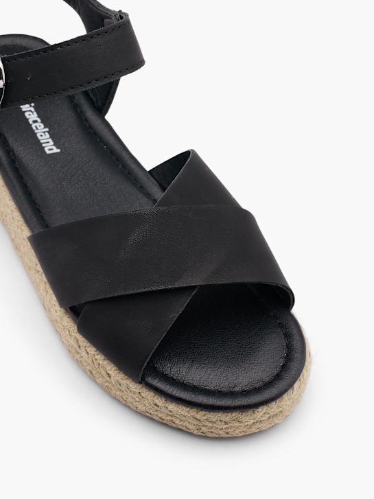 Graceland Sandalias Negro 26667 2