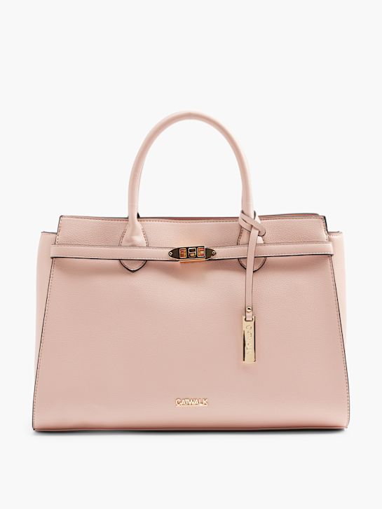 Catwalk Deichmann Handtaschen Leder Catwalk Handtasche Pink DEICHMANN