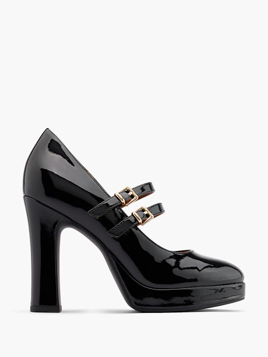 Catwalk Spangenpumps Schwarz 28880 1
