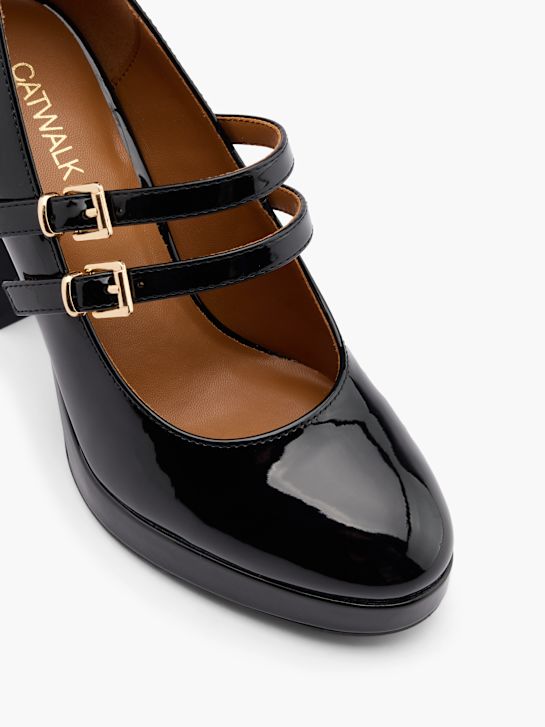 Catwalk Spangenpumps Schwarz 28880 2