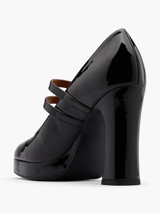 Catwalk Spangenpumps Schwarz 28880 3