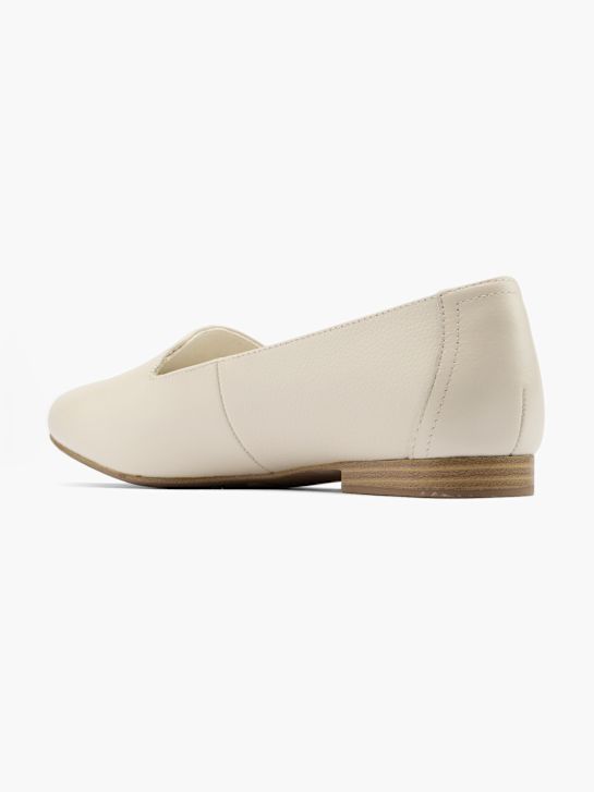 5th Avenue Mocassins Crème 28613 3