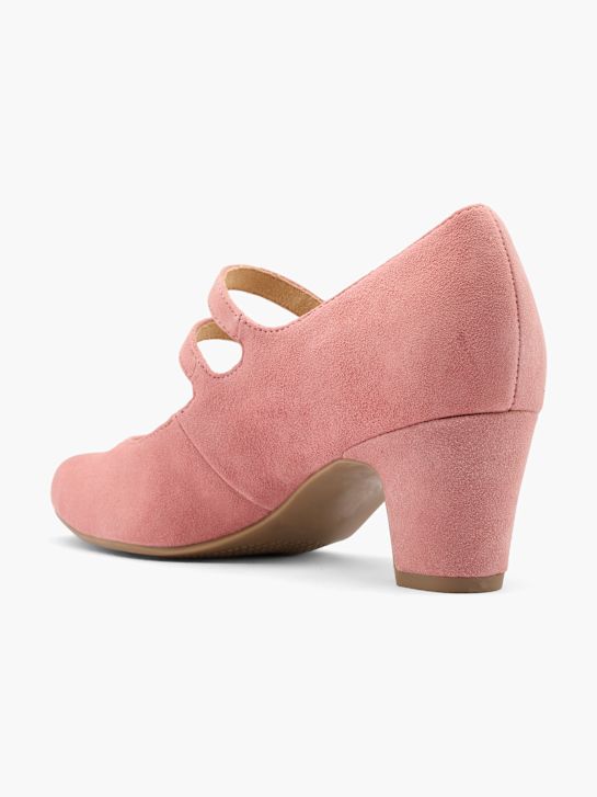 5th Avenue Escarpins à boucle Rose 28616 3