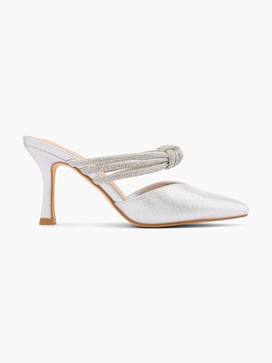 Catwalk Mule Argento 28661 1