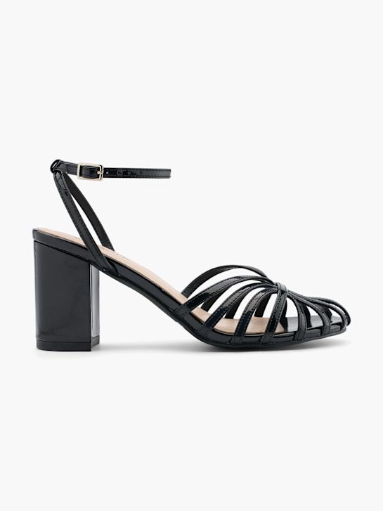 Catwalk Slingback salonarji Črna 28728 1