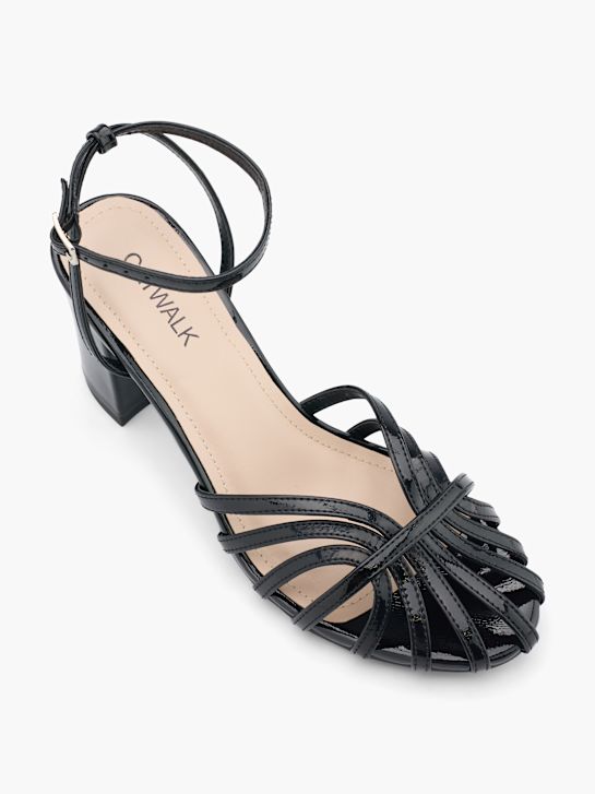 Catwalk Slingback salonarji Črna 28728 2