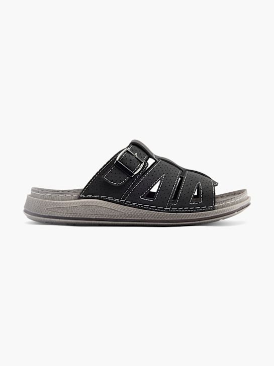 Memphis One Plitke papuče Crna 72582 1