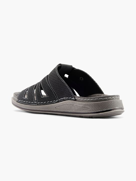 Memphis One Plitke papuče Crna 72582 3