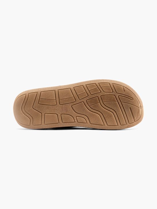 Memphis One Papuče sa platformom Smeđa 72588 4