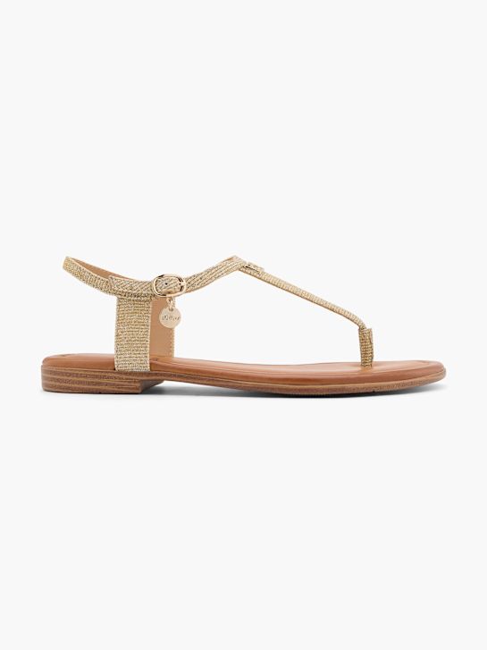 s.Oliver Zehentrenner-Sandale Champagner 30400 1