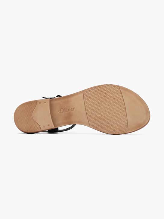 s.Oliver Sandales Noir 30401 4