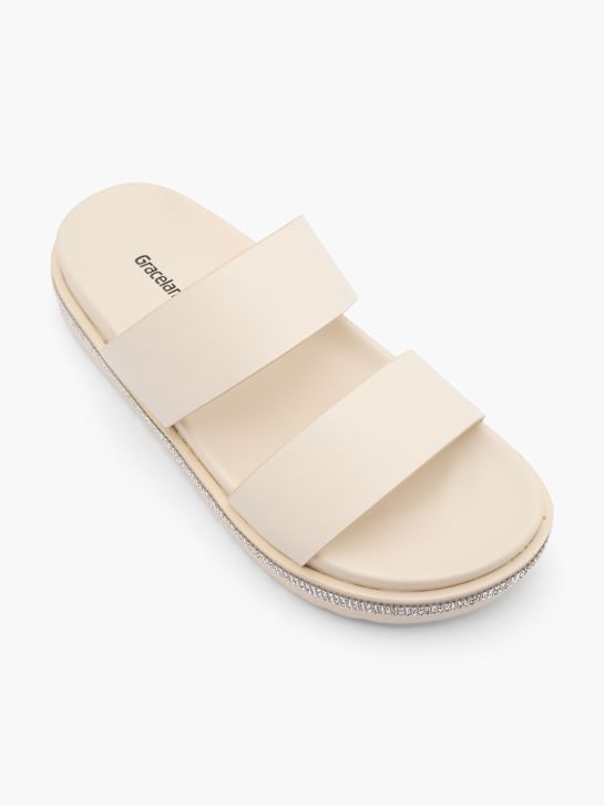 Graceland Ciabatta con plantare profondo Beige 30426 2
