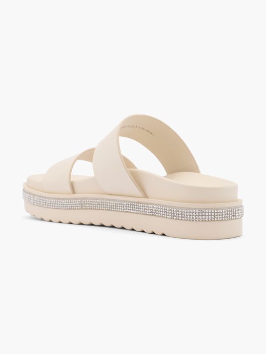 Graceland Ciabatta con plantare profondo Beige 30426 3