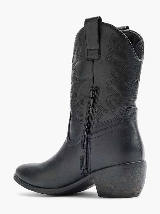 Claudia Ghizzani Bota alta Negro 30892 3